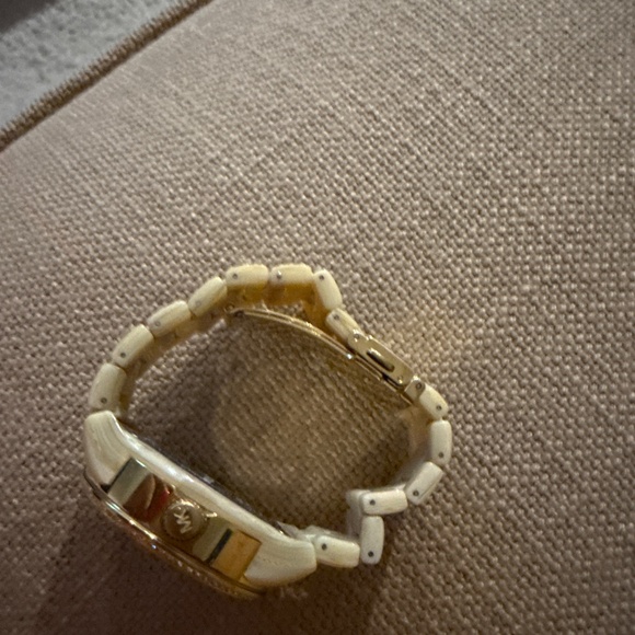 Michael Kors Tortoise and Gold Watch